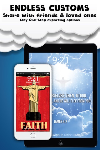 Bible Scripture Lock-Screens - Daily Wallpapers & Backgrounds screenshot 3