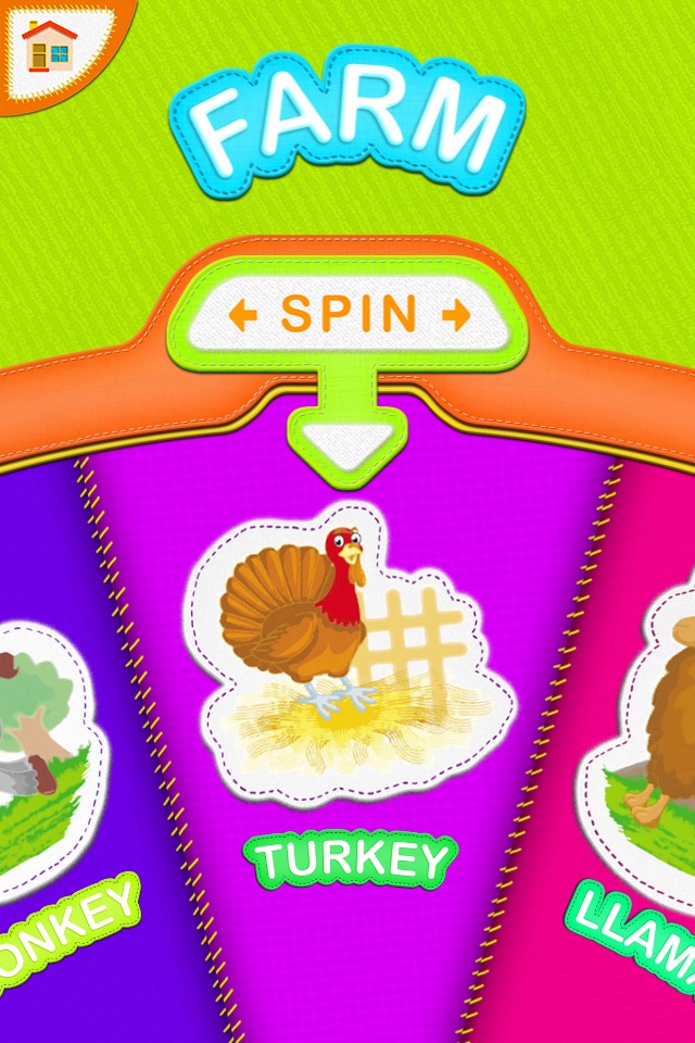 Animals Roulette - Sounds and Noises for Kids. screenshot 2