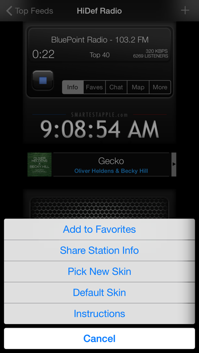 HiDef Radio - Free News & Music Stations Screenshot 1