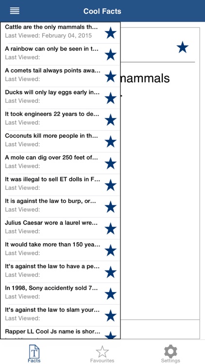 Cool Facts !!