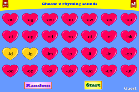 Phonics Rhyming Bee Free - Short Vowels for Preschool and Kindergarten screenshot 2