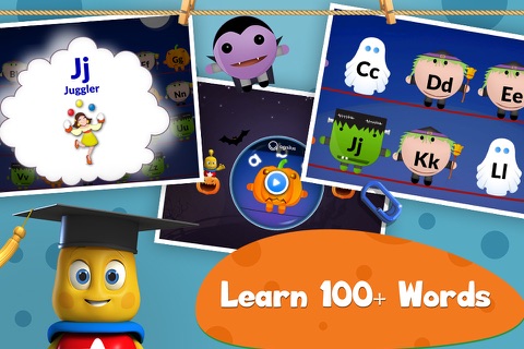 Phonics Pumpkin - Learning app for Kids in Preschool, Kindergarten & First Grade FREE screenshot 2