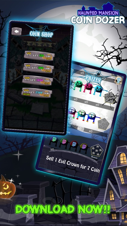 Coin Dozer Haunted Mansion : Halloween Creature Edition screenshot-3