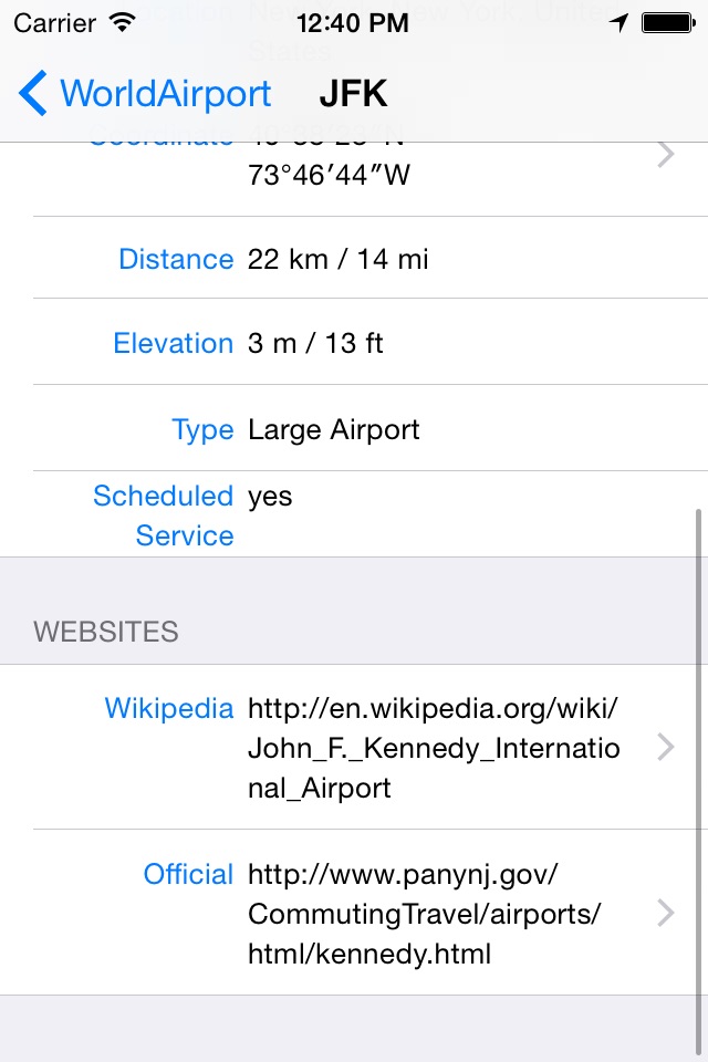 WorldAirport screenshot 3