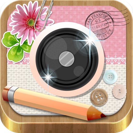 InstaDeco - Sticker, PicFrame, Collage and Text for Instagram, Purikura icon