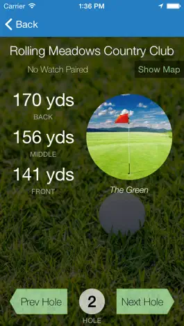Game screenshot GPS Golf Watch by 60beat apk