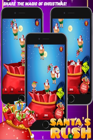 Santa's Rush Free: Be Santa's Little Hero in this Messy Christmas Game screenshot 2