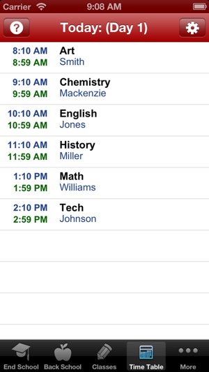 School Countdown Full - A Smart Class Timetable for Teacher (圖2)-速報App