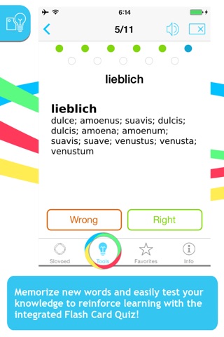 German <-> Latin Slovoed Compact talking dictionary screenshot 4