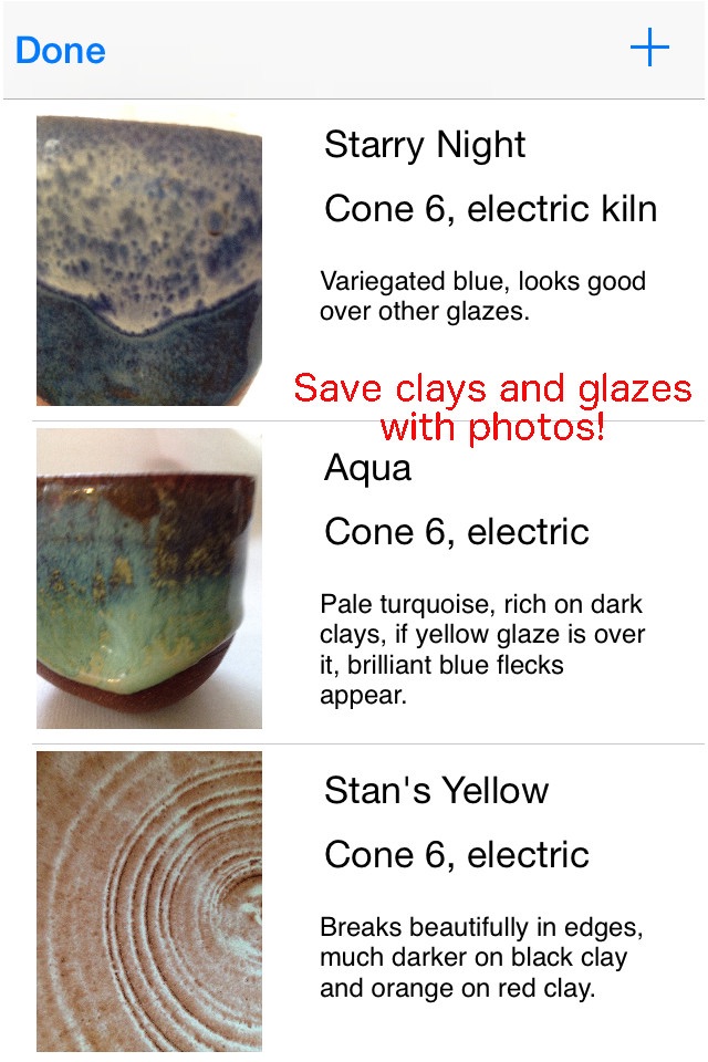 Ceramics Archive screenshot 4
