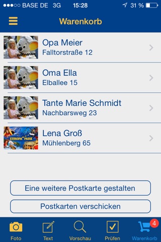 Europa-Park Cards screenshot 4