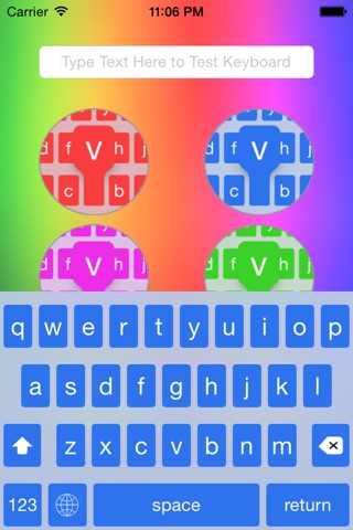 Shiny Key - Color Keyboard App screenshot 2