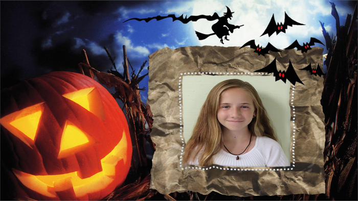 万圣节相框豪华