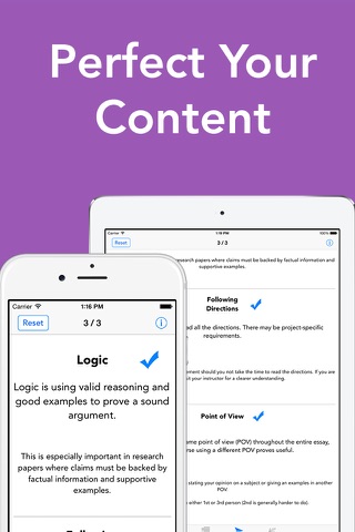 Essay Checklist - Write Better Essays and Get The Highest Grade screenshot 4