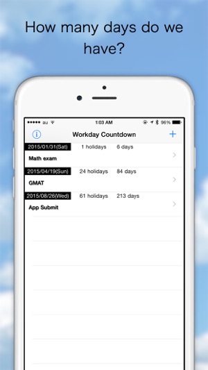 Workday Countdown(圖1)-速報App