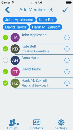 Group Contacts And Messaging(圖2)-速報App