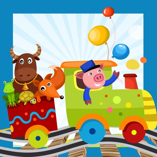 A Train-ing Rid-ing Kid-s Game-s For Toddler-s and Baby Learn-ing Sort-ing icon