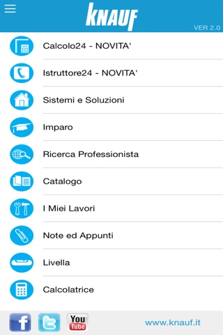 KNAUF ITALIA screenshot 2