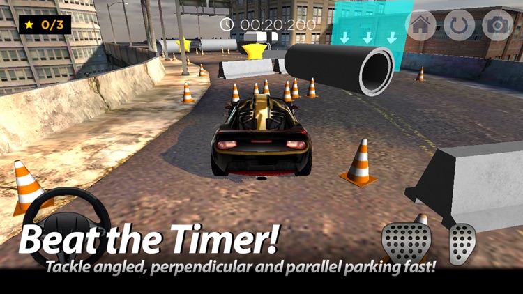 Car Parking Simulator 2015 Edition - Free city race car driver real simulation driving SIM game