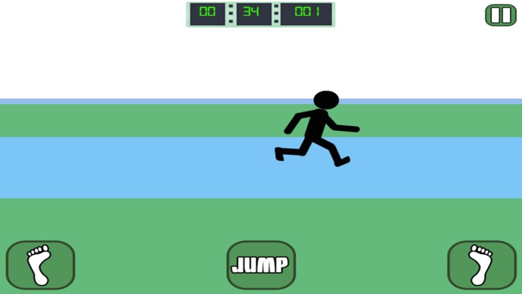 Amazing Stick-Man Jump - Click For Jumping Like A Doddle Ninja Thief FREE