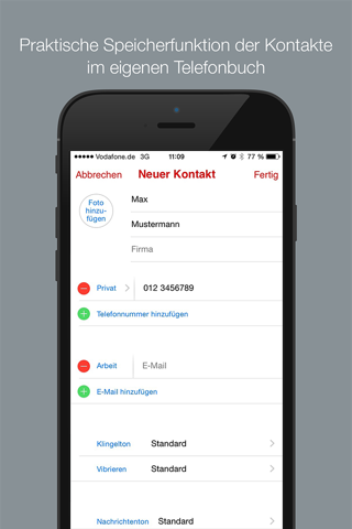 Regiotel - Die regionale Telefonbuch App der NOZ MEDIEN screenshot 3
