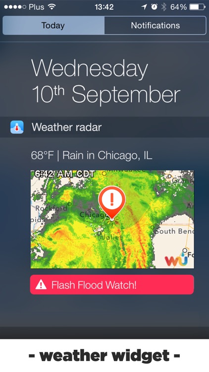 Weather Thermometer with awesome Widget