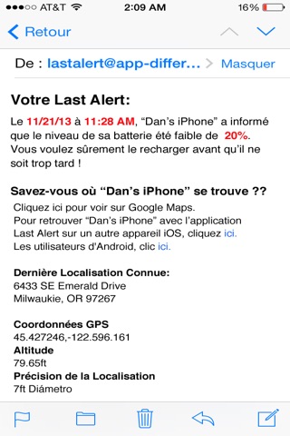 Last Alert Pro - Find My iPhone screenshot 2