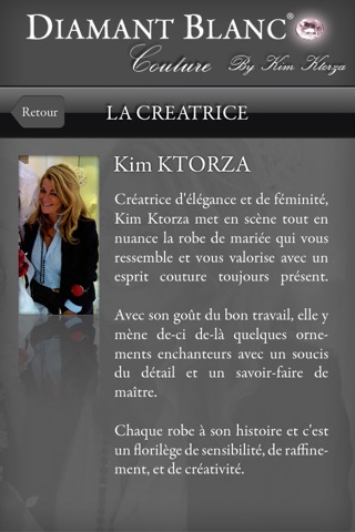 Diamant Blanc - Robe de Mariées by Kim Ktorza screenshot 3