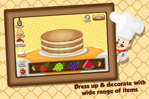Pancake Maker - Kids Cooking Game screenshot 3
