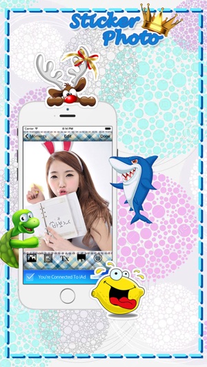 PhotoStar Sticker 2 : Fun Photo Editor(圖1)-速報App