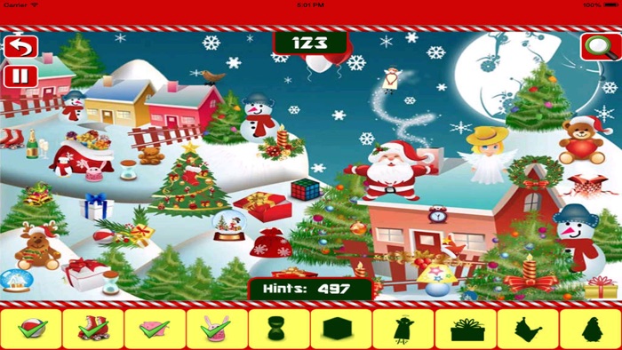 Christmas Star Hidden Objects