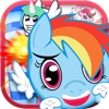 Flappy & Dash Rainbow Smash : “PONY FAT Flying Bomb Edition”