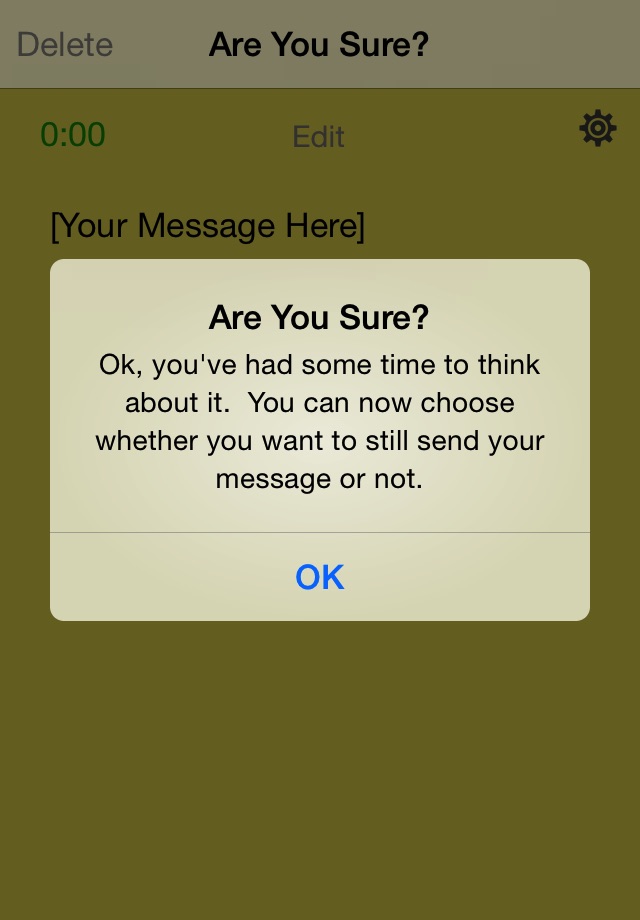 AreYouSure? screenshot 3