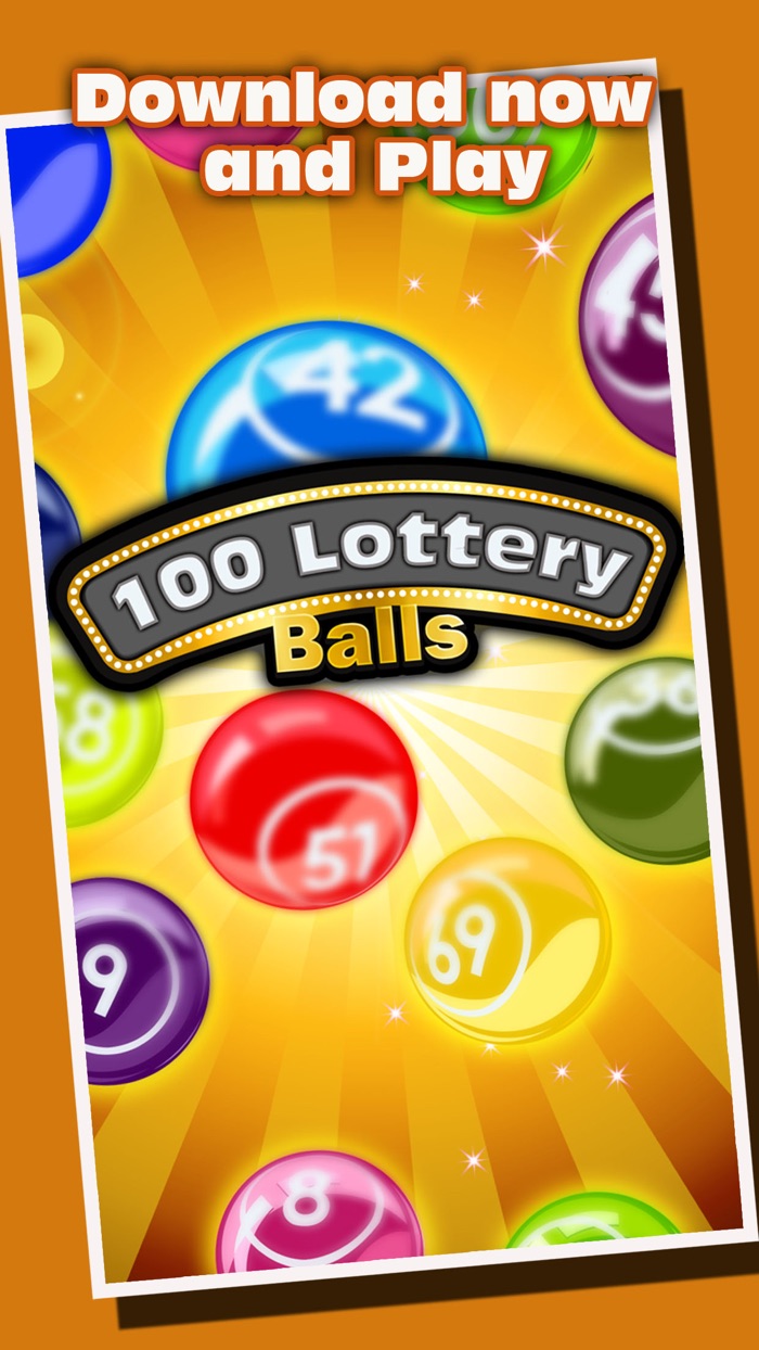 100 Lottery Balls - Catch the Balls as They Drop into Your Cup