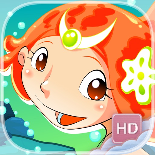 Mermaid Gemstone Hunt - HD - FREE - Connect Matching Diamonds Coral Reef Treasure Puzzle Game iOS App