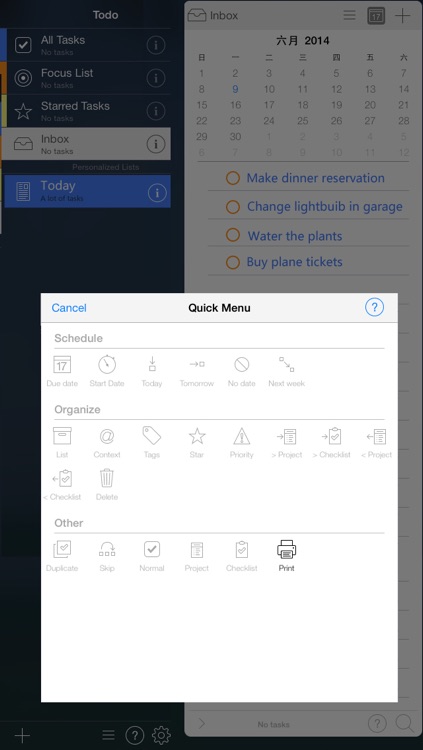 Planner Todo - Calendar & Reminders for Daily Schedule, Task Manager and Personal Organizer