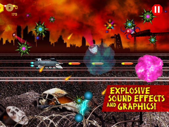 Battle Trains Rocket Railroad: Subway Rail Surfers Rush & Run Game screenshot 9