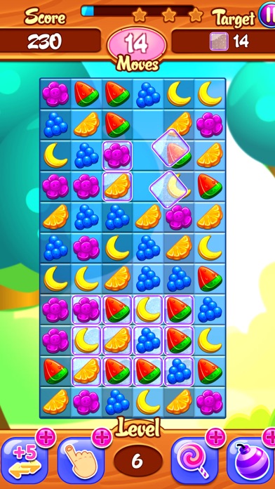 How to cancel & delete Sweetest Fruit Jelly Quest Saga: Swap Match 3 Puzzle Best Fun Game from iphone & ipad 4