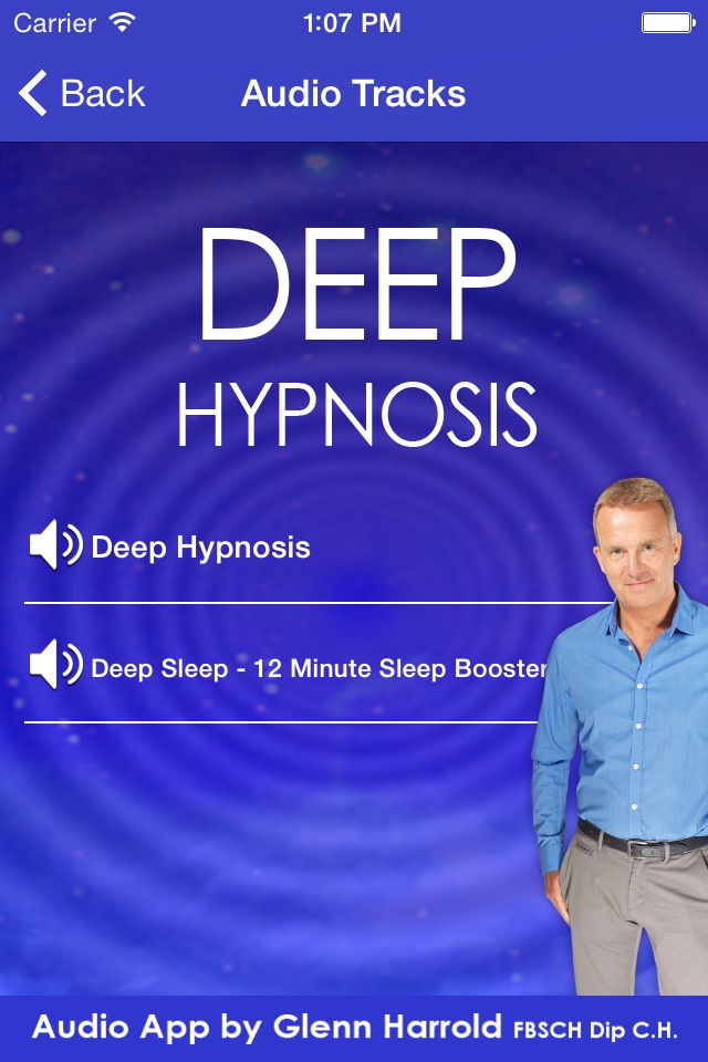 Deep Hypnosis with Glenn Harrold screenshot 2