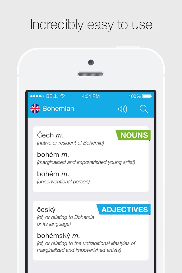 Czech – English Dictionary screenshot 4