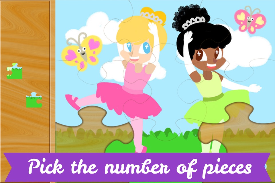 Ballerina Puzzles for Kids - Ballet Stars Jigsaw Games for Little Girls screenshot 2