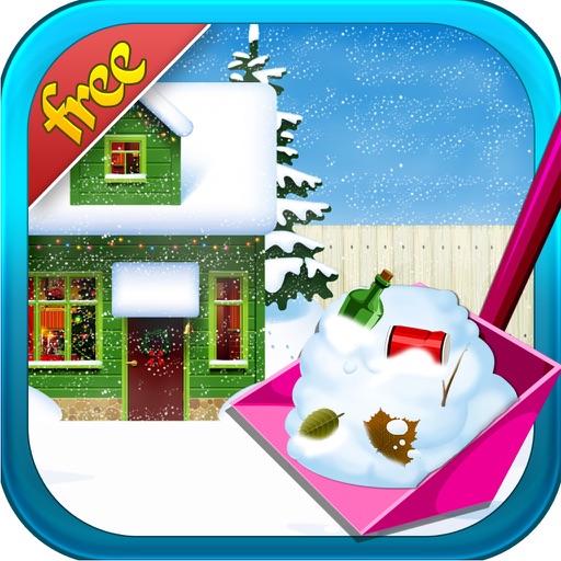 Winter Clean Up - House Room Makeover and CleanUp Game for Children Icon