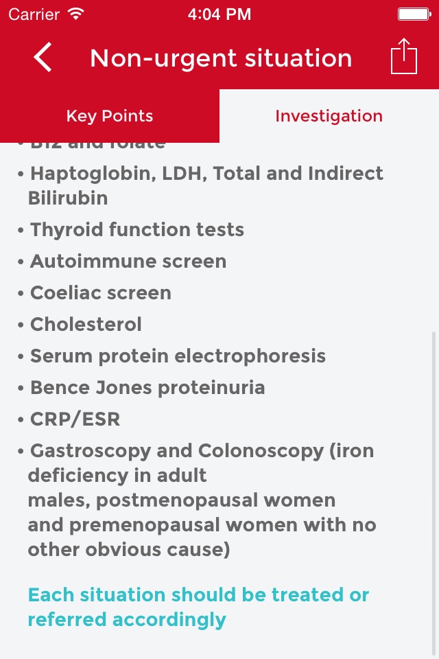 Hematology for GP screenshot 4