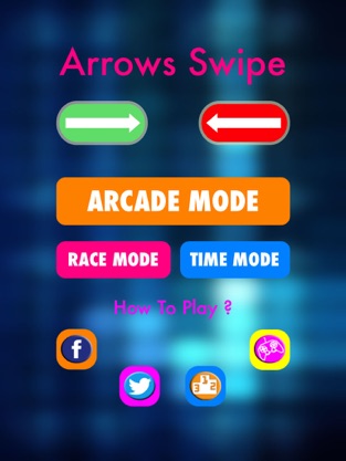 Arrows Swipe, game for IOS