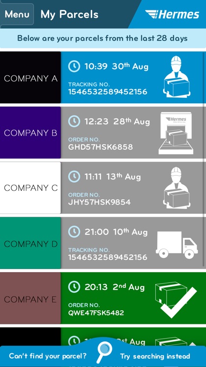 Hermes Parcel Manager screenshot-3