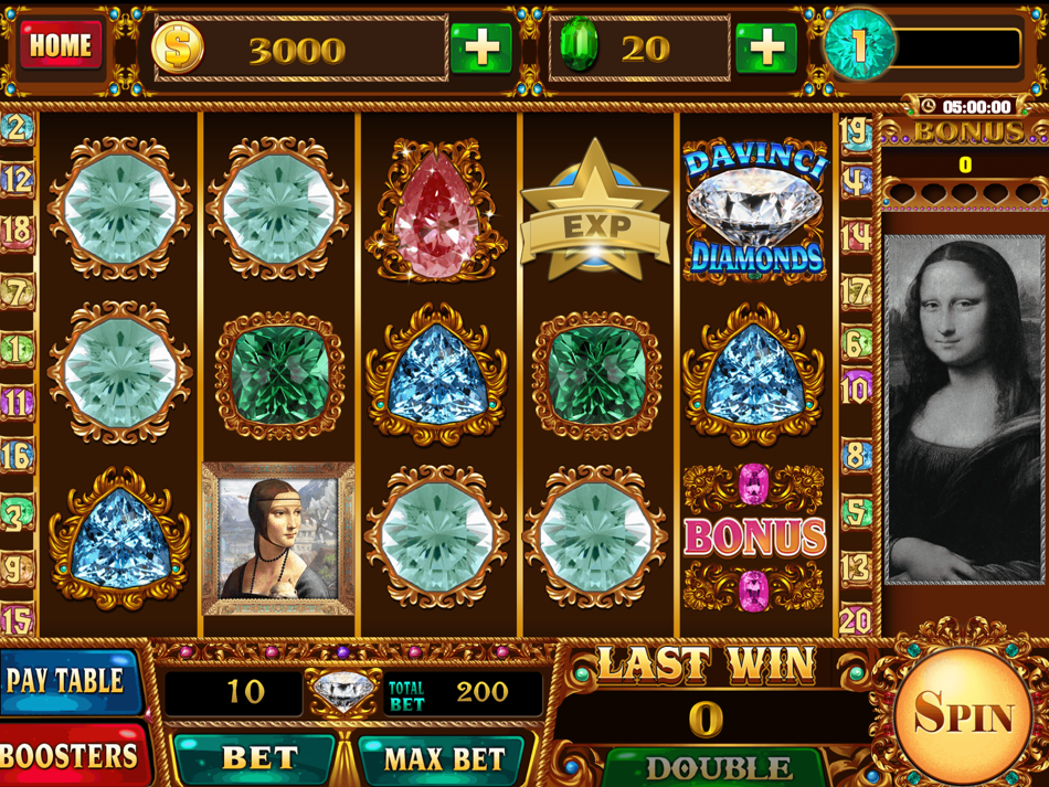 Play davinci diamonds slot