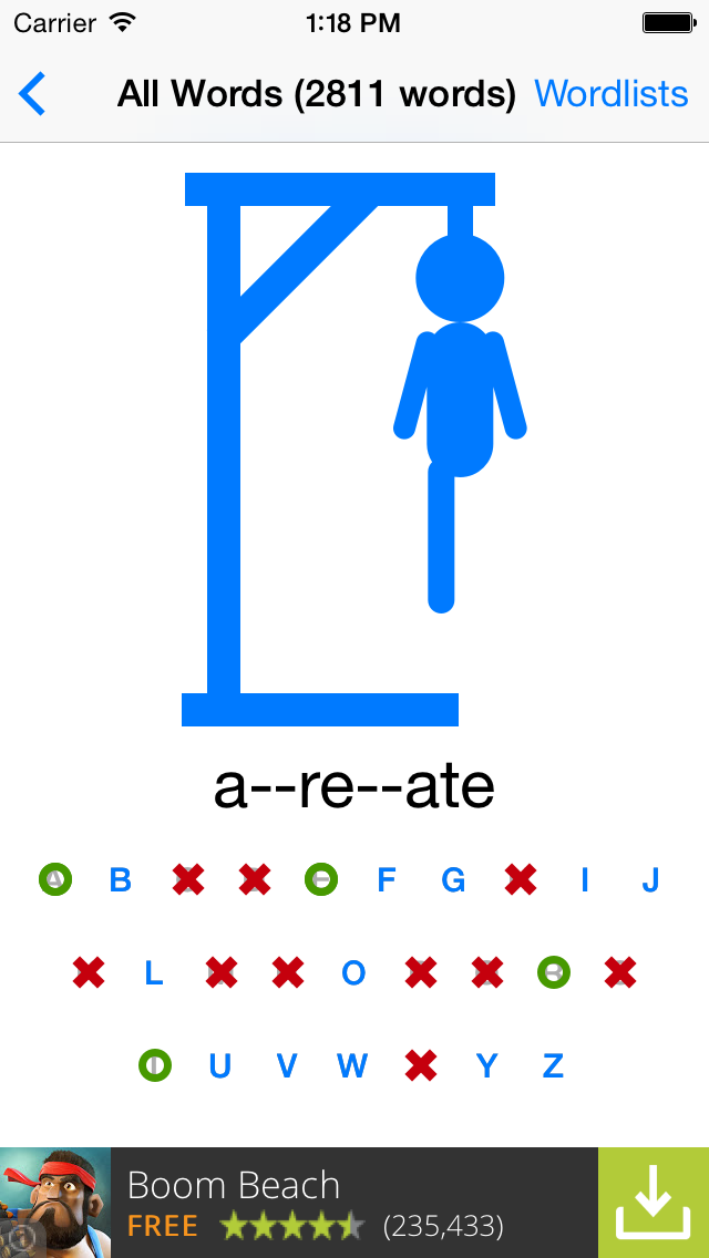 How to cancel & delete Hangman. from iphone & ipad 2