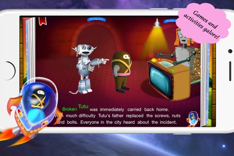 Naughty Ninja Robot by Story Time for Kids screenshot 3