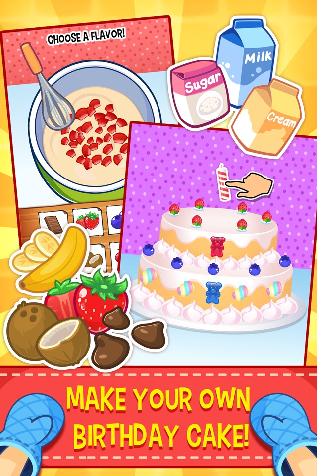 My Birthday Party - Cake, Balloons and Gifts for Kids Everyday screenshot 3