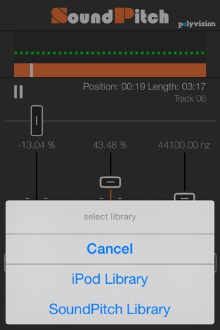 SoundPitch - music slow down with quality screenshot 3